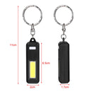 Portable Mini COB LED Keychain Camping Work Light Pocket Flashlight for Outdoor Hiking Fishing