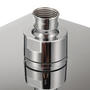 KCASA KC-SH604 Top Spray Thickened Pressurized Rotatable Rainfall Shower Head Square Stainless Steel