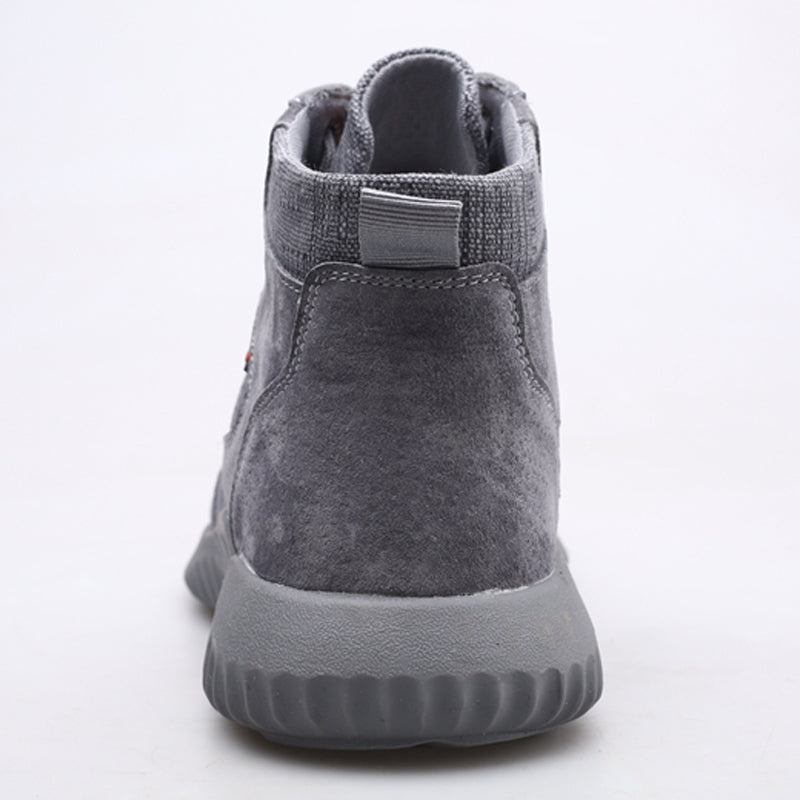 Anti-Smashing and Stab Safety Shoes with Steel Head for Autumn and Winter Labor Insurance Shoes Work Shoes
