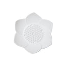 Soap Dish Silicone Box Storage Plate Drain Holder Flower Shape Bathroom Shower