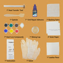 VISBELLA Leather Vinyl Repair Kit Glue Color Paste Car Repair Seat Clothing Boot Rrip fix Crack Cuts with 10Pcs Patch Sealers