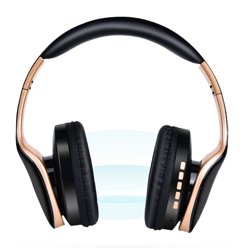 Bakeey SN-P18 Wireless bluetooth Headphone Foldable Stereo Handsfree 3.5mm Audio TF Card Headset with Mic