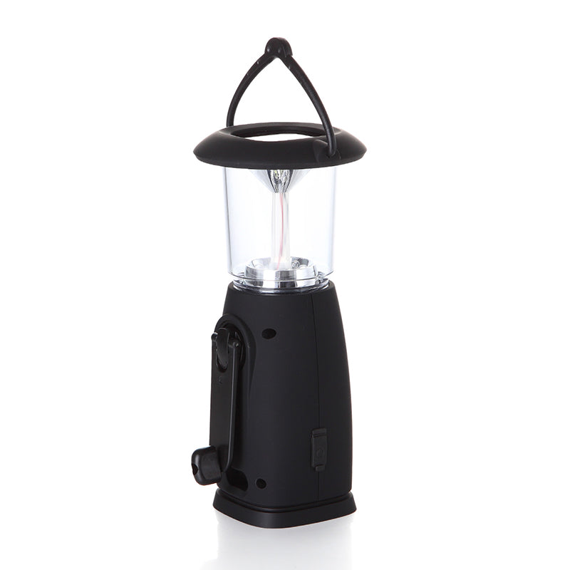 6 LED Solar Camping Hiking Light Hand Crank Tent Lamp USB Rechargeable Portable Lantern