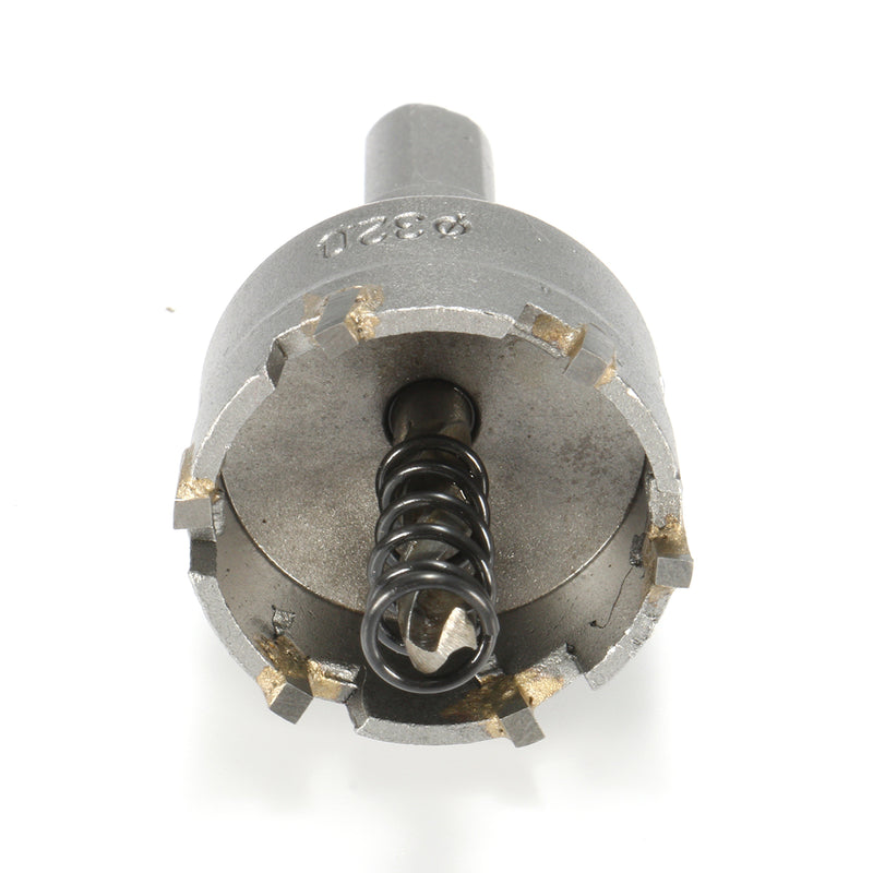 6pcs 16/18/20/22/25/32mm Steel Carbide Tipped Drill Bit Set 16-32mm Metal Hole Saw Alloy Cutter