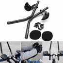 BicyclE Mountain Road Bike Separated TT Alloy PVC ResT-Handlebar Relaxation Vice Handlebar