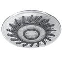 7 Colors Automatic LED Light Changing Round Top Shower Head Bath Rainfall Showerhead High Pressure