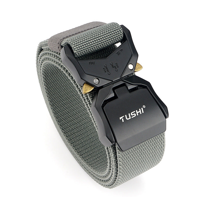 TUSHI NS6 125cm 3.8cm Quick Release Cobra Buckle 100D Nylon Tactical Waist Belts Business Belt