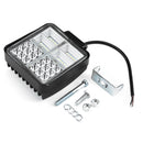 Square 114W 38 LED Work Light 12V 24V Off Road Spot Lamp For Car SUV Trailer Wall Lamp