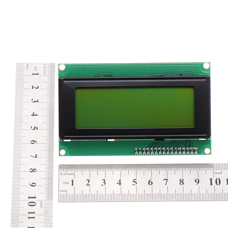 IIC / I2C 2004 204 20 x 4 Character LCD Display Module Yellow Green
