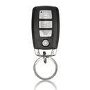 1 Way Car Security Alarm System w/2 Key Remote Controls Shock Sensor Universal