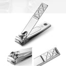 Y.F.M 18pcs Stainless Steel Nail Clippers Set Blackhead Extractor Tweezers Scissors Manicure Tools