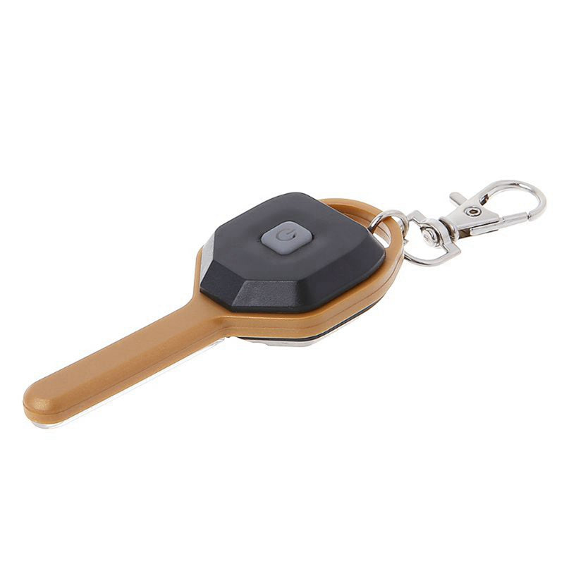 Mini COB LED Key Chain Flashlight Portable Keyring Light Torch Pocket Emergency Camping Lamp