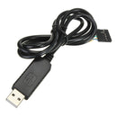 6Pin FTDI FT232RL USB To Serial Adapter Module USB TO TTL RS232  Cable
