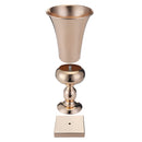 43cm Stunning Luxury Silver Gold Flower Vase Wedding Table Centrepiece Decor