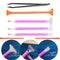 34Pcs LED Light Pad Board Stand Holder 5D Diamond Embroidery Paintings Tools Kit