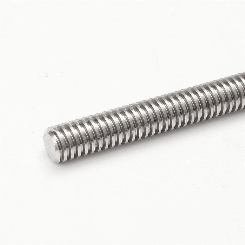 T10 Lead Screw 12/24/36/48 Inch Lead Screw with Brass Nut 300 600 900 1200mm