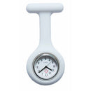 Colorful Silicone Doctor Fob Watch Pocket Nurse Watches with Clasp