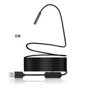 6 LED Waterproof Micro USB Endoscope Inspection Camera Flexible Cord For Mobile Phone