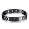Spanish Bible Lord's Prayer Bracelet Corrosion Cross Stainless Steel Men's Bracelet