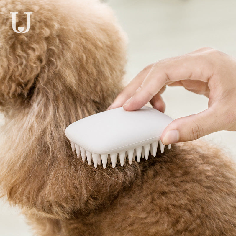 Jordan&Judy Pet Dog Silicone Comb Hair Removal Brush Smooth Surface Easy Cleaning From Xiaomi Youpin