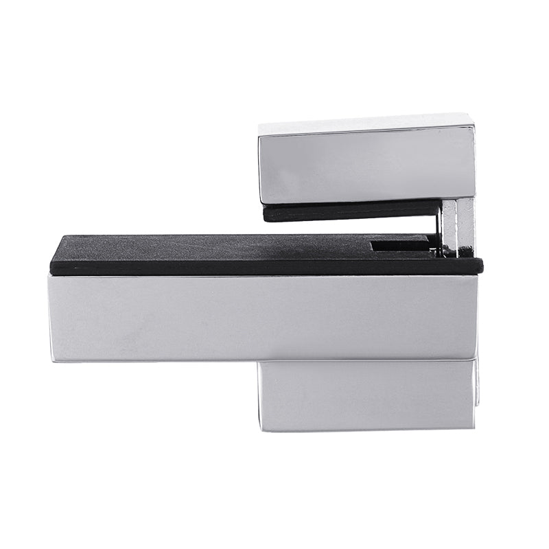 Solid Metal Adjustable Floating Wood Glass Shelf Bracket Wall Mount Brush Holder Rack