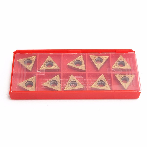 10pcs TCMT16T304 Carbide Inserts For Indexable Boring Bar Turning Tool Holder