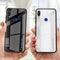 Bakeey Gradient Striped Shockproof Tempered Glass&Soft TPU Protective Case For Xiaomi Redmi Note 7 / Redmi Note 7 Pro