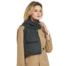 Cashmere USB Electric Scarf Rechargeable Heated Scarf Washable Scarf Warm Neck Protective Clothing