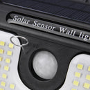 ARILUX 218 LED Solar Power PIR Motion Sensor Wall Light Outdoor Garden Light Waterproof