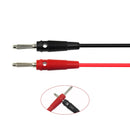 Cleqee P1008A BNC Q9 To Dual 4mm Stackable Banana Plug With Test Leads Probe Cable 120CM