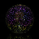 3D LED Night Light Glass Lamp Magical Crystal Ball Sphere Table Christmas Gift