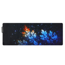 The Mangrove Honeysuckle USB Wired RGB Colorful Backlit LED Mouse Pad for Gaming Mouse E-Sport