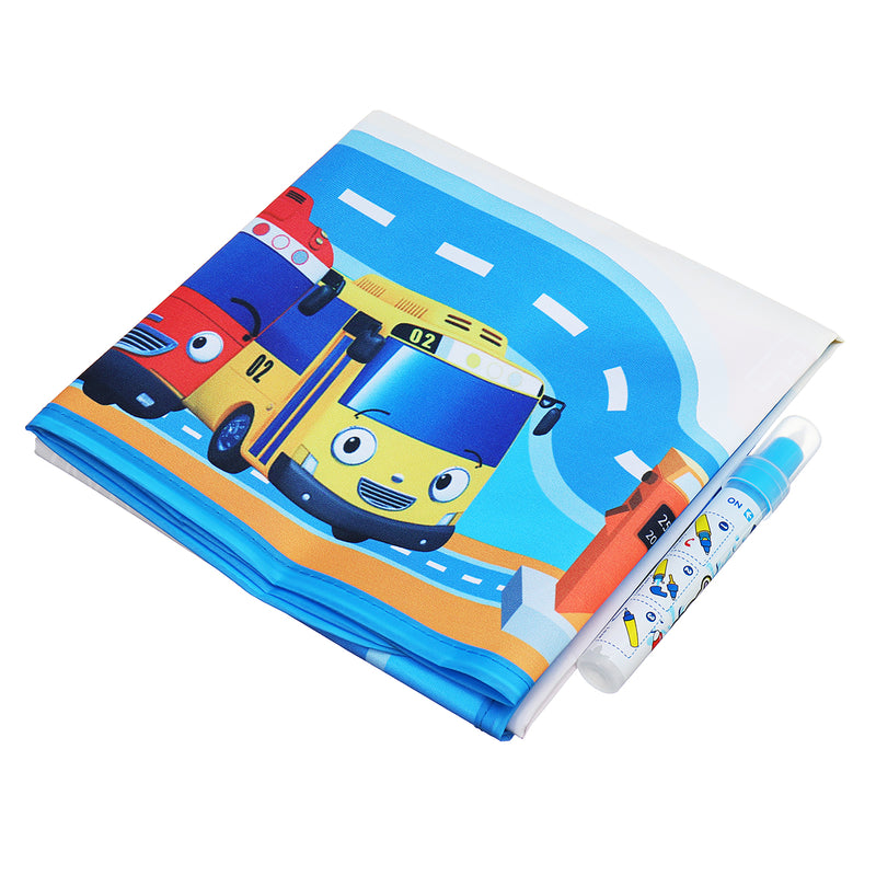 Water Painting Drawing Board Mat Writing Magic Pen Doodle Toy Gift For Baby Kids 80X60cm