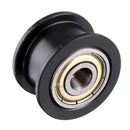 Black POM Passive Wheel Pulley With 625 Bearing for 3D Printer Part