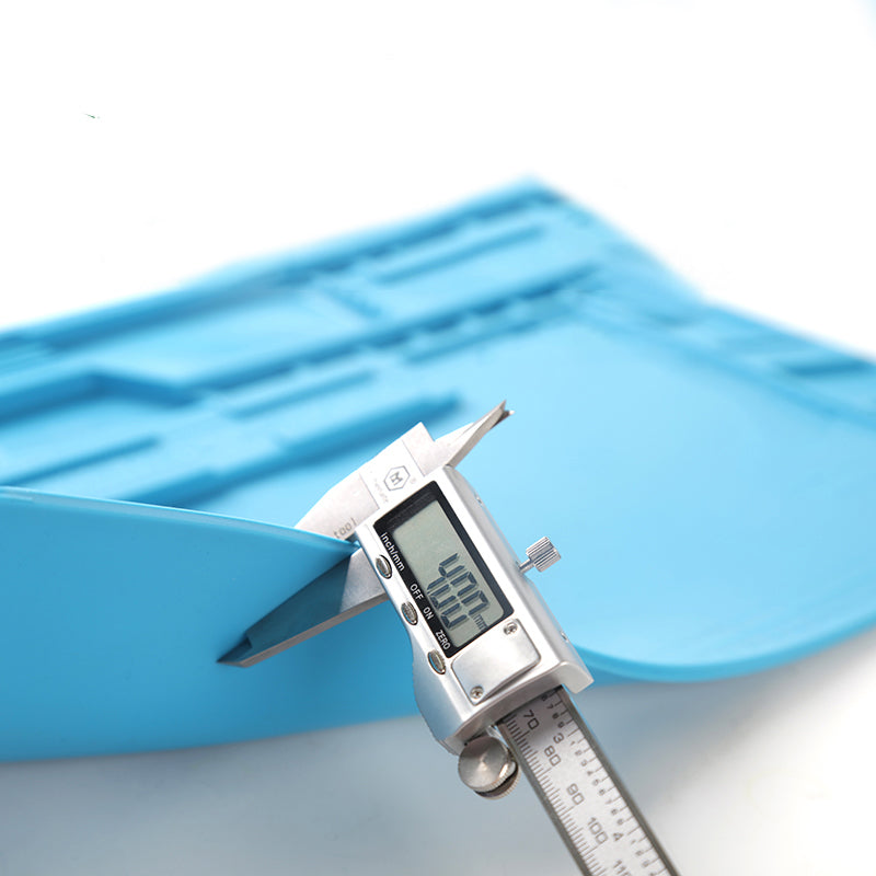 BEST S-160C High Temperature Heat Insulation Silica Gel Working Pad BGA Soldering Repair Station Magnetic Adsorption