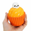YunXin Squishy Pumpkin Puff Cake Glow In Dark Halloween Slow Rising With Packaging Collection Gift