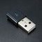 10Pcs USB 2.0 Connector Type A Plug 4-pin Male Adapter Solder Connector With Black Plastic Cover
