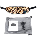 Wireless Bluetooth Eye Mask Headphone Earphone Sleeping Music Eye Shades Built-In Speakers Microphone for Home Travel