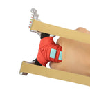 IPRee Stainless Steel Slingshot Rubber Band Catapult Outdoor Camping Hunting Shooting Bow