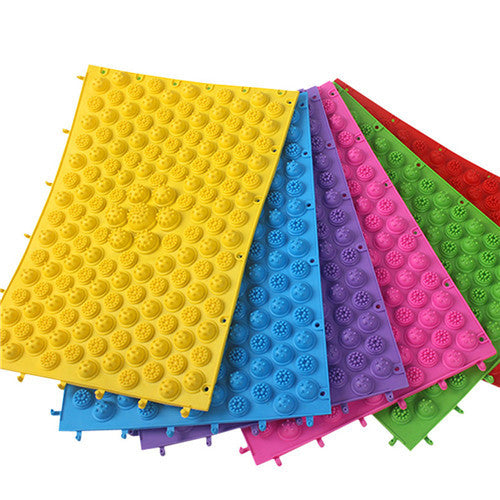 Colorful Acupuncture Moxibustion Foot Massager Medical Therapy Mat Foot Massage Mat