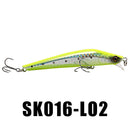 SeaKnight SK016 1PC 10g 95mm 0-0.4m Depth Minnow Fishing Lure Floating Wobblers Hard Bait