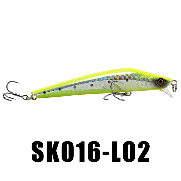 SeaKnight SK016 1PC 10g 95mm 0-0.4m Depth Minnow Fishing Lure Floating Wobblers Hard Bait