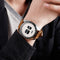 SKMEI 1516 Business Style Creative Dial Minute Hour Adjust Leather Strap Waterproof Quartz Watch Men Watch