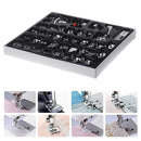 35/52Pcs Domestic Sewing Machine Presser Foot Feet Set Multi Function Kit