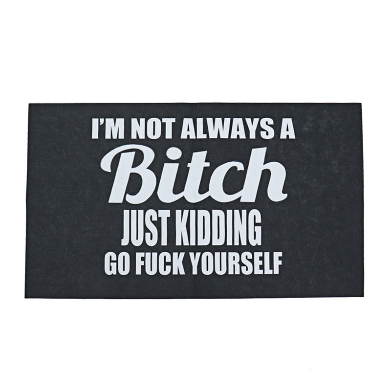 45x75cm Non Slip Indoor Outdoor Rubber Floor Rug Door Mat Home Kitchen Carpet