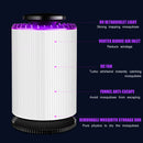 5W Electronic Mosquito Killer LED Light Home Indoor Insect Bug Trap Pest Control Lamp