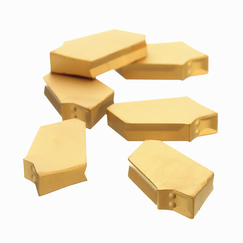 10pcs ZQMX 2N11-1E SP200 GTN-2 2mm Grooving Cut-Off Carbide Insert CNC Tool