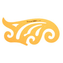 25cm French Curve Drawing Template KT Soft Plastic Design Drafting Stencil Ruler