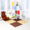 30*30*1CM EVA Foam Wood Grain Ground Mats Dark Carpet Split Joint Puzzle Baby Pads