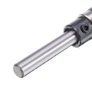 Drillpro 1/4 Inch Shank Double Bearing Router Bit Double Edge Straight Woodworking Trimming Cutter